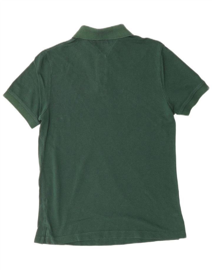 Polo Tommy Hilfiger Hombre Algodón Verde Medio