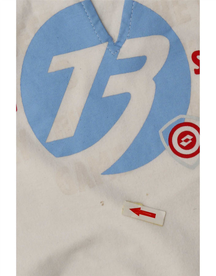 Lotto Top sin mangas gráfico para mujer UK 40 Medium White