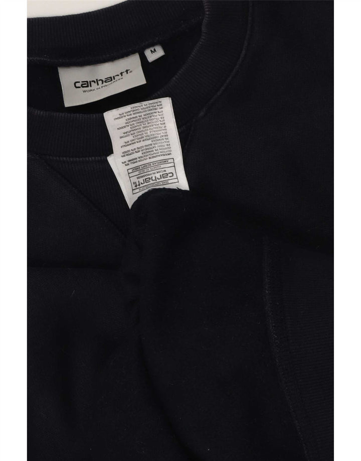 Carhartt Hombre Sudadera Jumper Medium Azul Marino Algodón