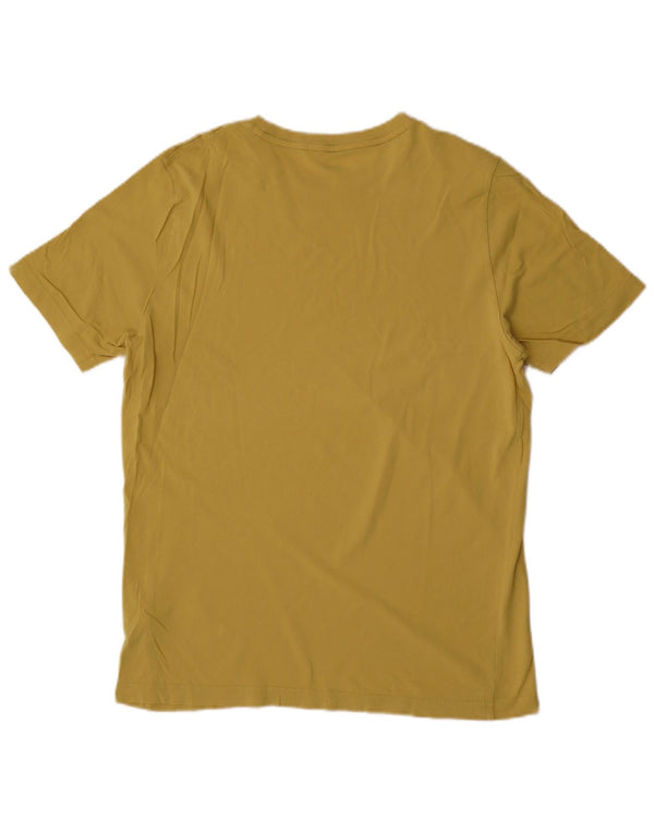 Camiseta Puma Hombre Top Medium Amarillo Algodón