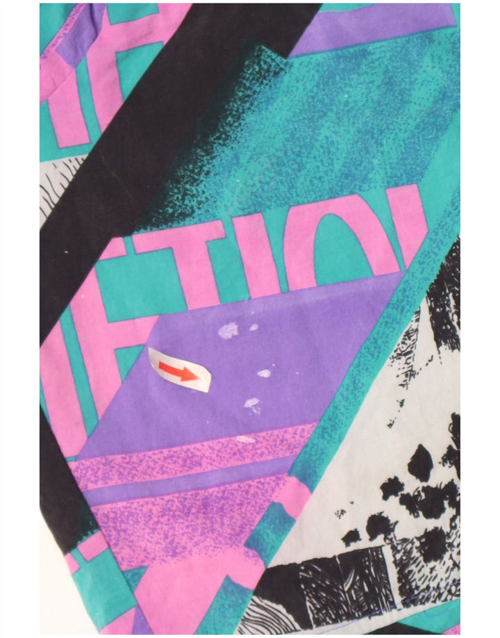 Pandora Hombre Gráfico Chándal Top Chaqueta XL Púrpura Geométrico