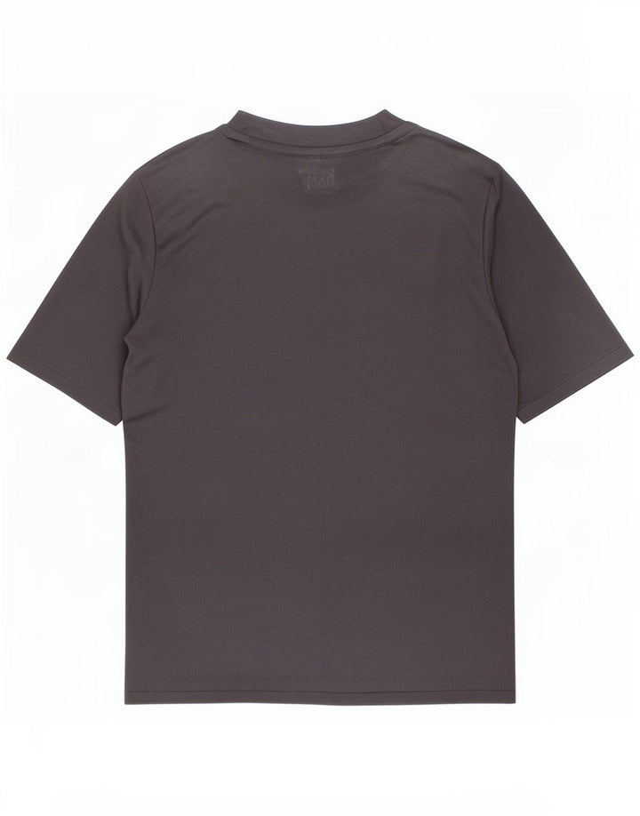 Adidas Chicos Climalite Camiseta Top 7-8 Años Negro Geométrico Poliéster