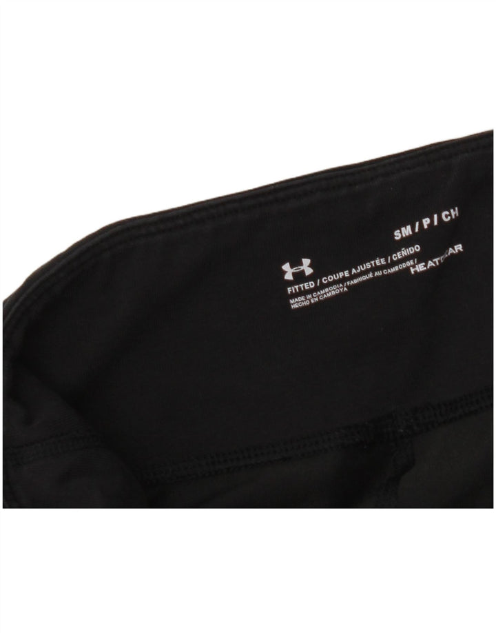 UNDER ARMOUR Leggings gráficos Heat Gear para mujer Reino Unido 10 Pequeño Negro