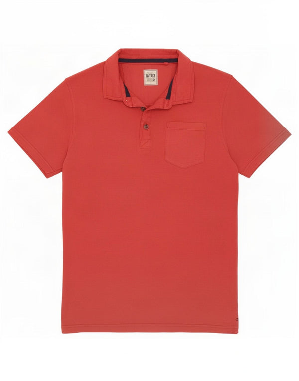 Polo de hombre Fat Face de algodón rosa grande