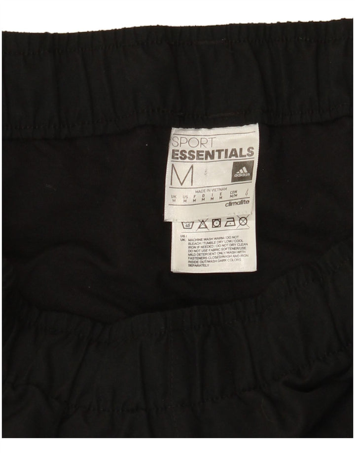 ADIDAS Hombre Climalite Chándal Pantalones Joggers Medio Negro Poliéster