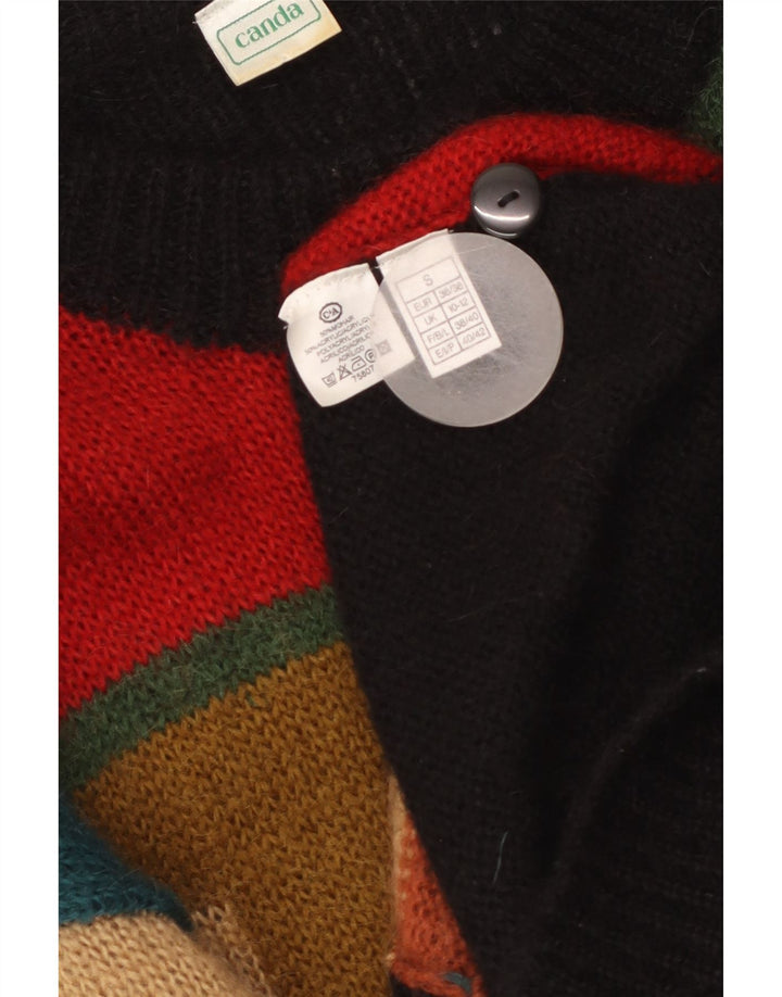 CANDA Suéter tipo cárdigan extragrande para mujer Reino Unido 10/12 Pequeño Multicolor