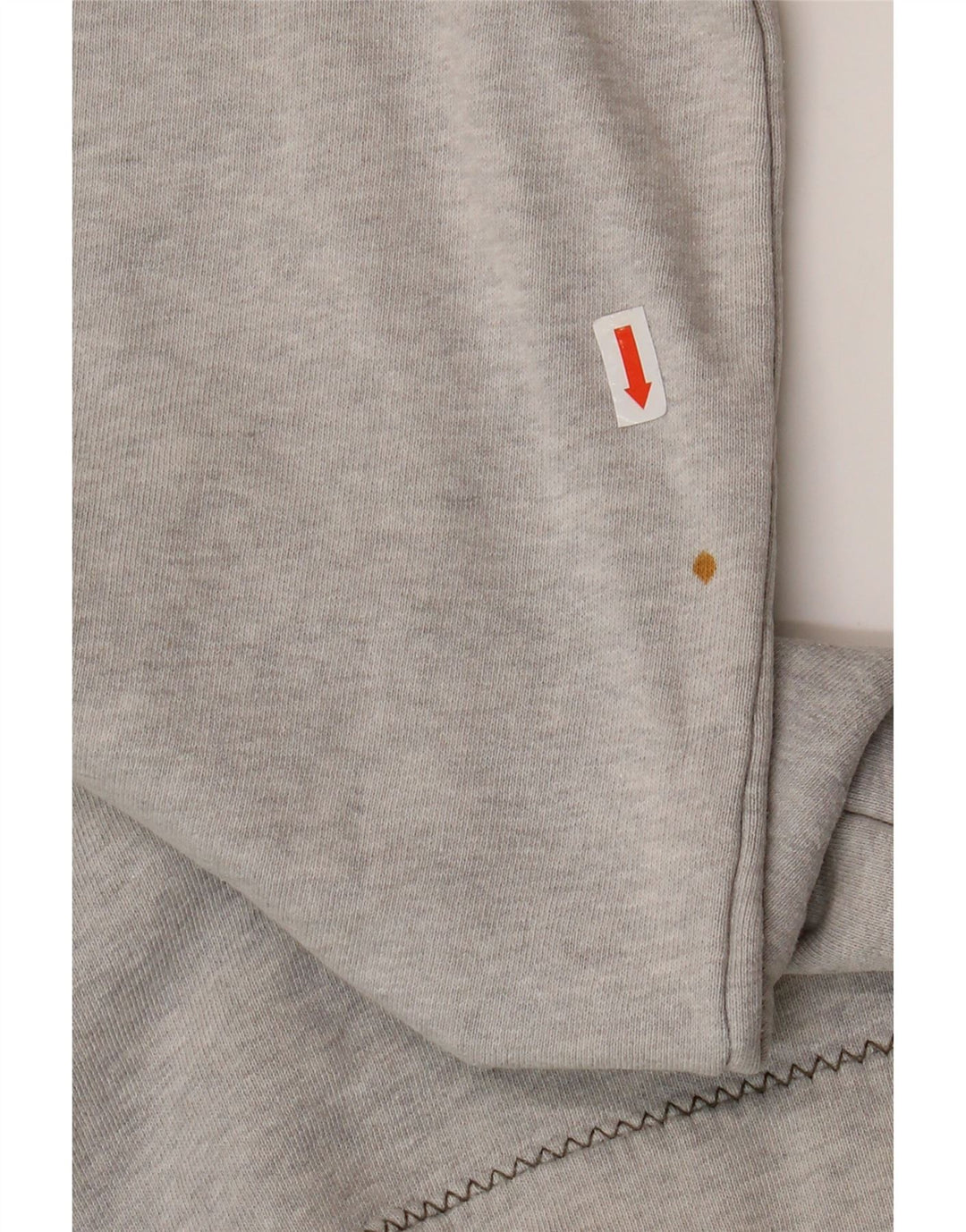 FAT FACE Sudadera con gráfico y cuello con cremallera para hombre Jersey XL Gris Algodón