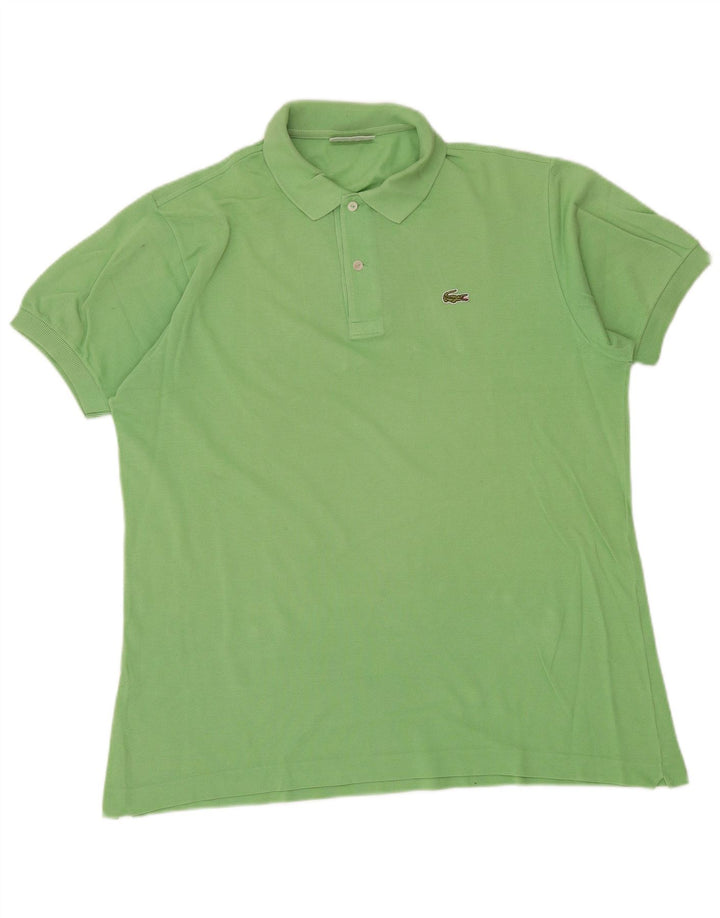 Polo Lacoste para hombre talla 6 grande algodón verde clásico