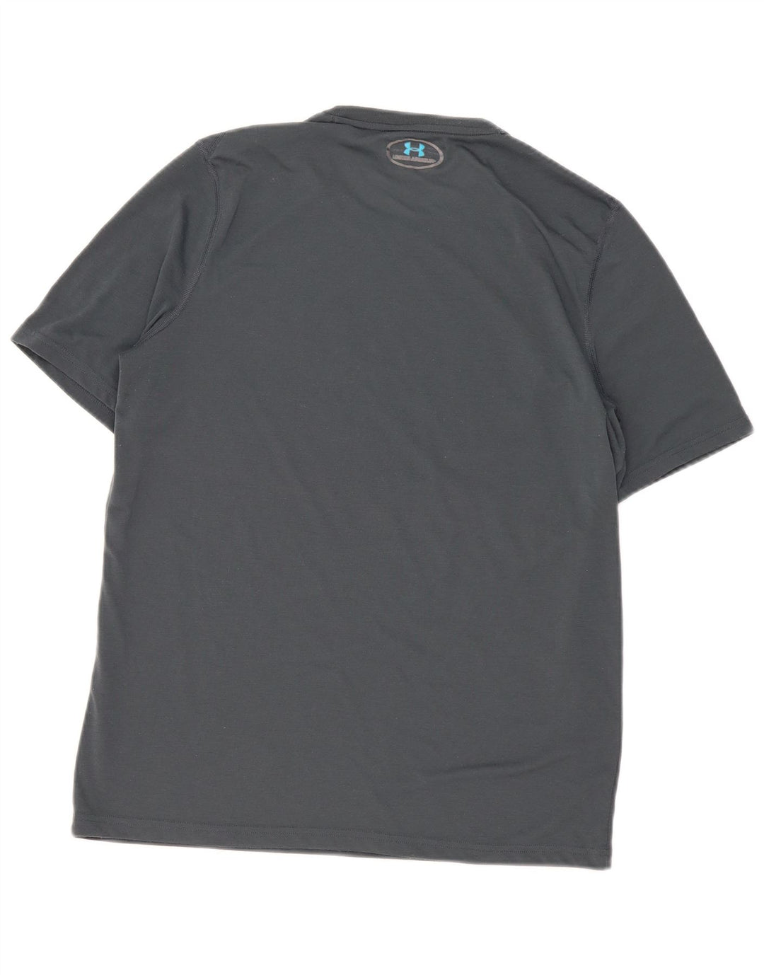 Under Armour Hombre Heat Gear Graphic Camiseta Top Gris Medio