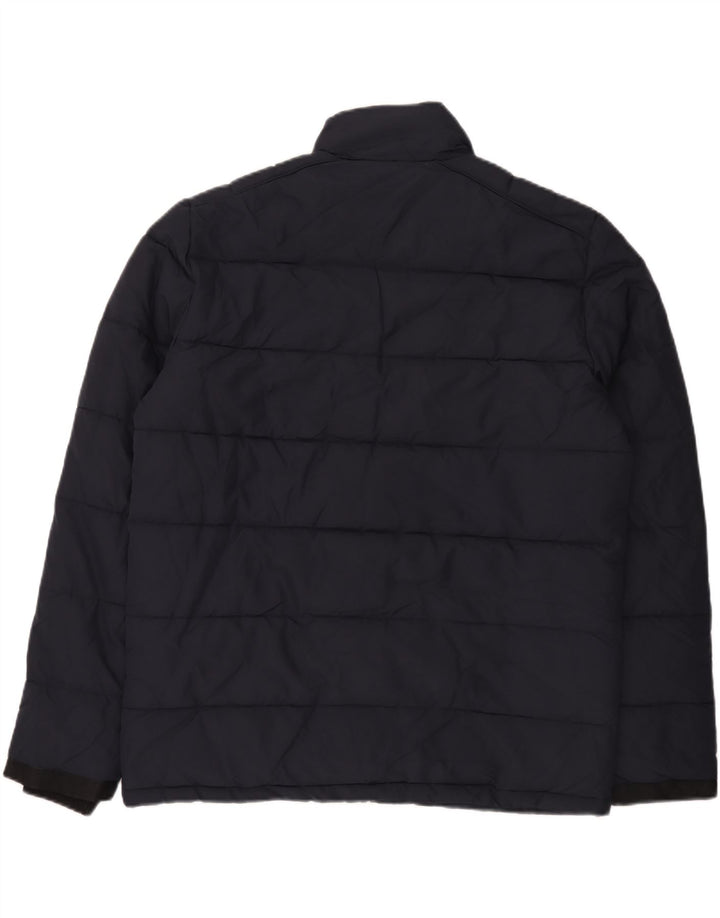 Marks & Spencer Chaqueta acolchada para hombre UK 40 Large Poliéster azul marino