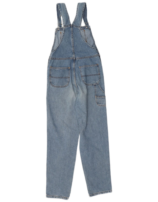 Vintage mujeres cargo Dungarees Jeans Reino Unido 16 Grande W32 L30 Algodón Azul