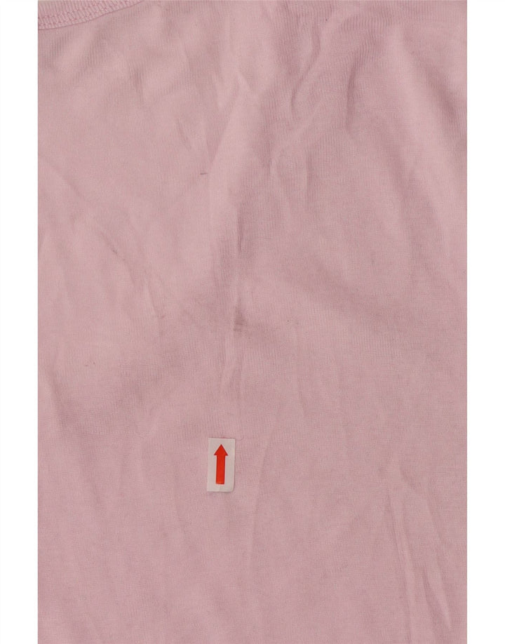 CHAMPION Camiseta para mujer Top UK 14 Large Pink Cotton