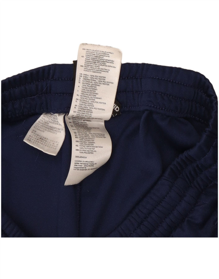 Adidas Hombre Climalite Pantalones De Chándal Medio Azul Marino Poliéster