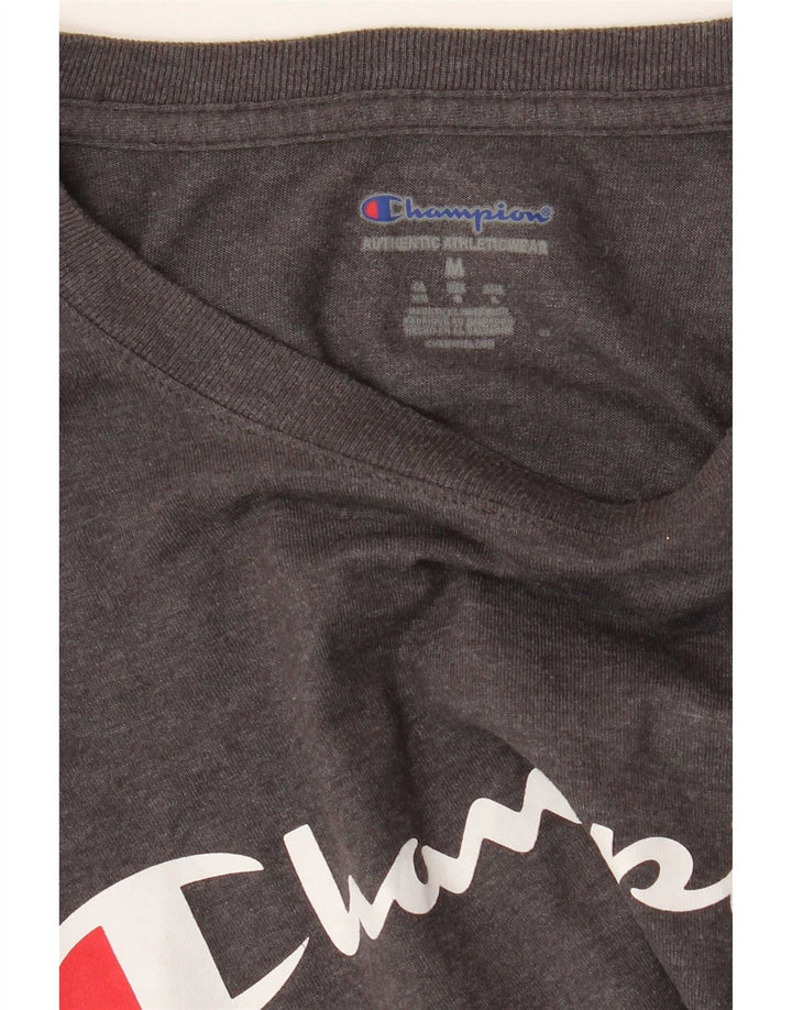 Champion Camiseta Gráfica Para Hombre Top Gris Medio
