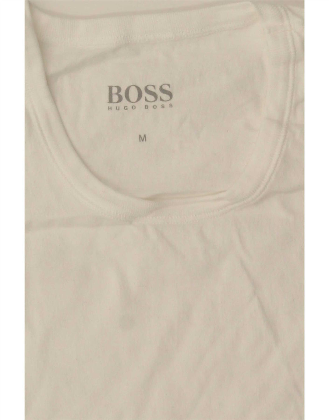 Camiseta Hugo Boss Hombre Top Medium Blanco