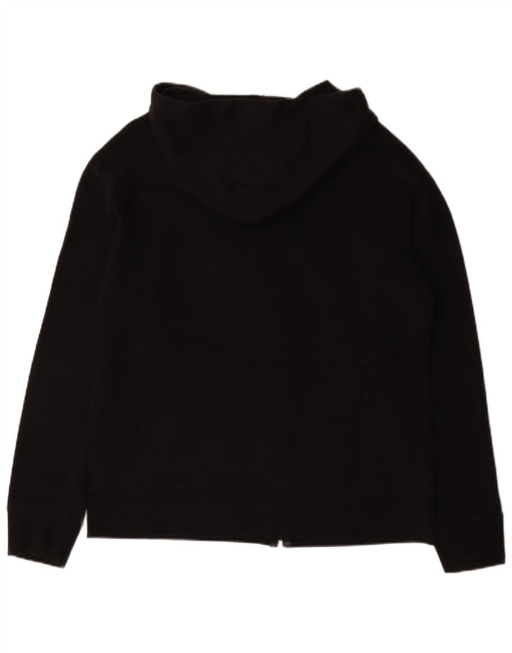 Champion Sudadera con capucha y cremallera para hombre Suéter mediano de algodón negro