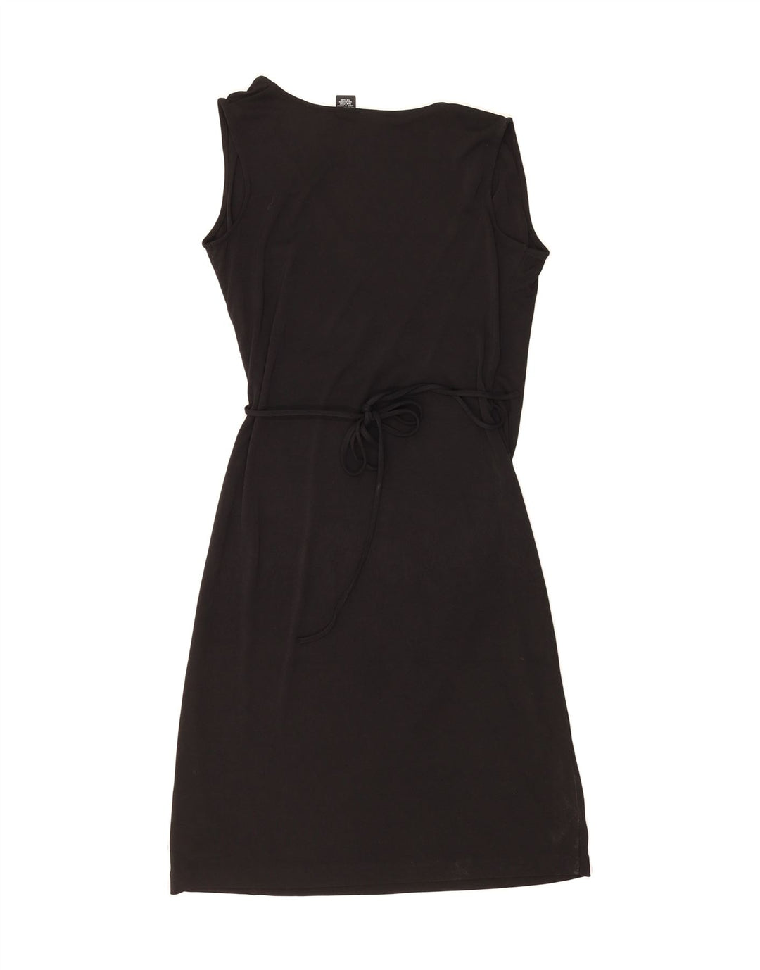 MOSSIMO Womens Sleeveless Sheath Dress UK 10 Small Black Polyester Vintage Mossimo and Second-Hand Mossimo from Messina Hembry 