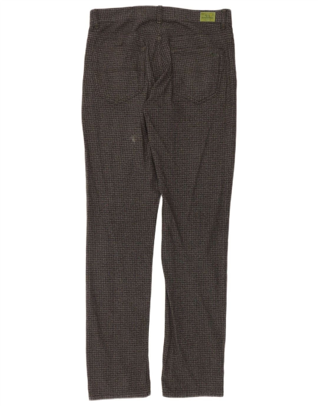 Harmont & Blaine Pantalones casuales para hombre IT 48 Medium W34 L34 Grey Check