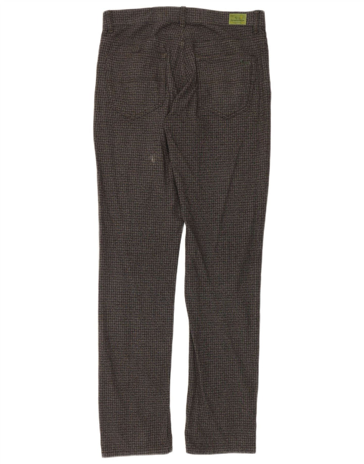 Harmont & Blaine Pantalones casuales para hombre IT 48 Medium W34 L34 Grey Check