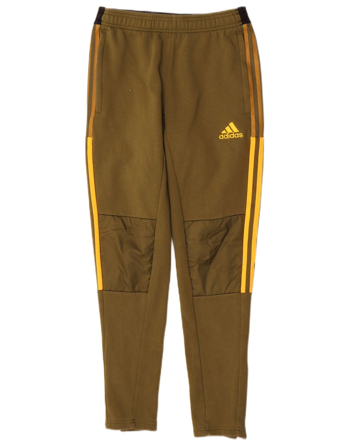 ADIDAS Hombre Pantalón Chándal Pequeño Algodón Caqui