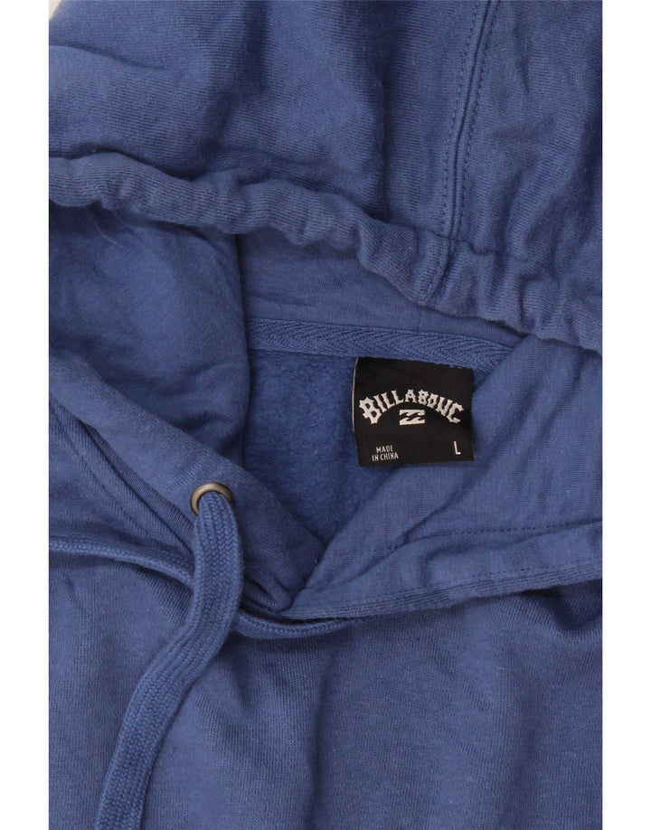 Billabong Hombre Gráfico Sudadera Con Capucha Jersey Grande Azul