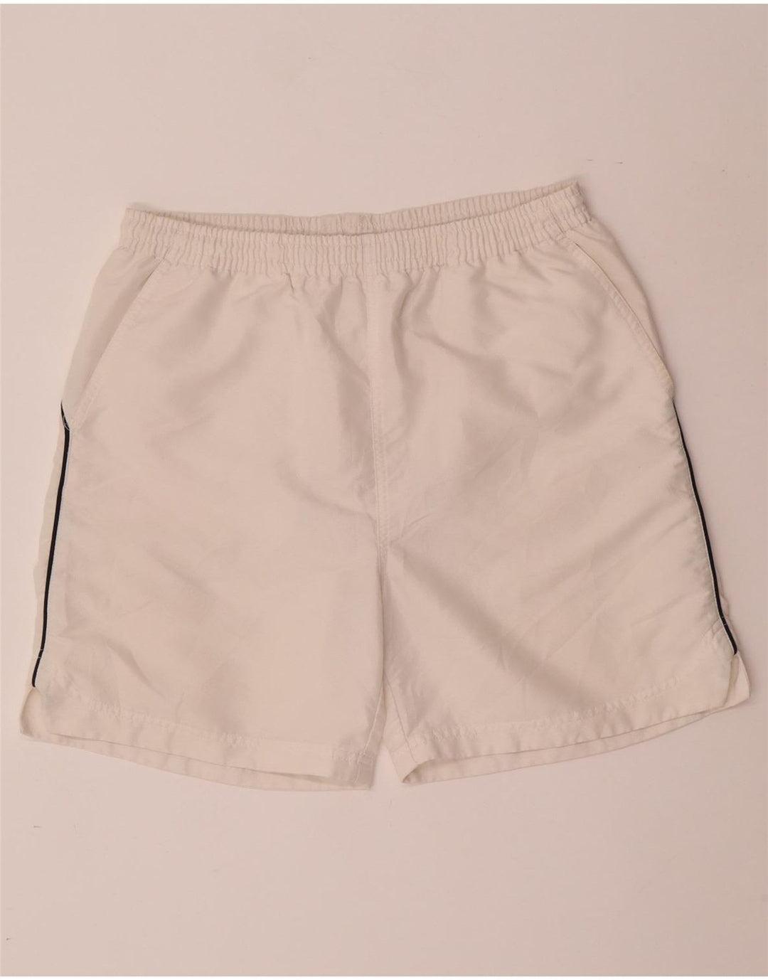 FILA Shorts deportivos para hombre Small White Poliéster