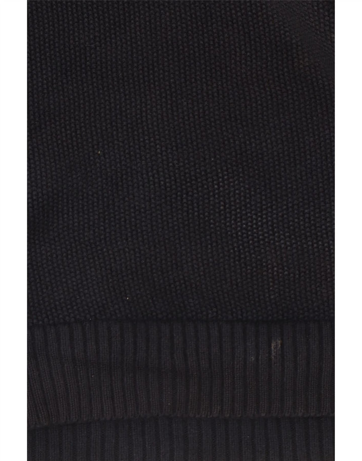Marks & Spencer Jersey De Cuello Redondo Para Hombre Color Block Azul Marino Mediano
