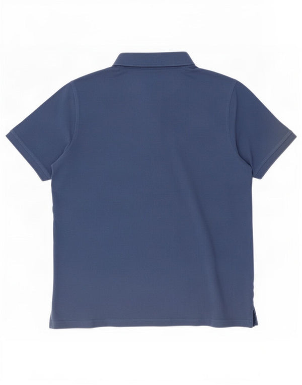 Pierre Cardin Polo de corte regular para hombre 3XL Algodón azul