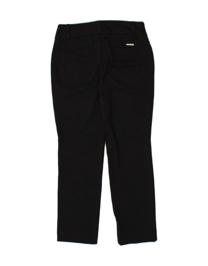 MICHAEL KORS Womens Slim Casual Trousers US 8 Medium W30 L29 Black Vintage Michael Kors and Second-Hand Michael Kors from Messina Hembry 
