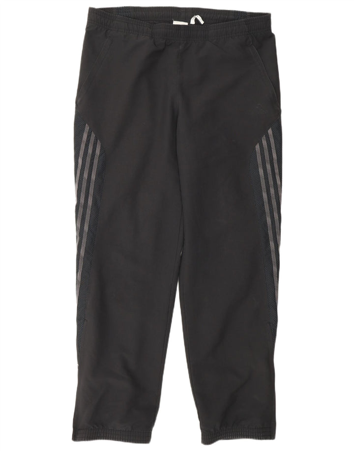 Adidas Hombre Climalite Chándal Pantalones Joggers Mediano Negro Poliéster