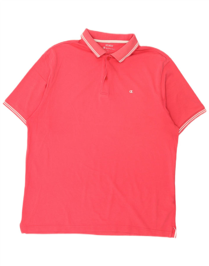 Champion Polo Hombre XL Algodón Rosa