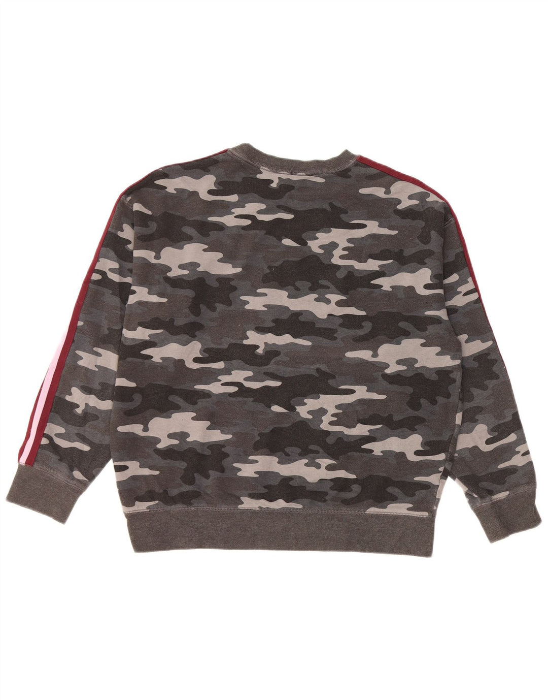 EDDIE BAUER Sudadera para mujer Jumper UK 14 Camuflaje gris medio