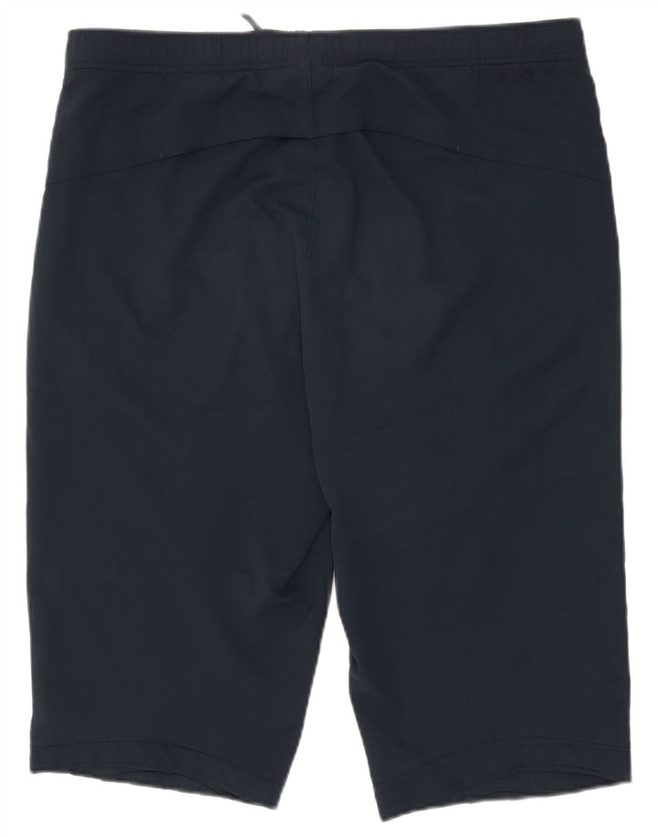 Nike Pantalones cortos chinos Dri Fit para hombre XL W38 Poliéster azul marino