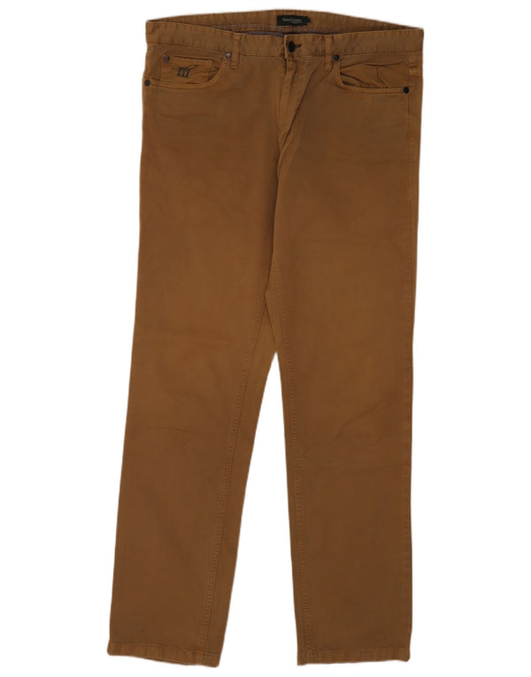 Henry Cottons Pantalones casuales rectos para hombre W36 L33 Algodón marrón