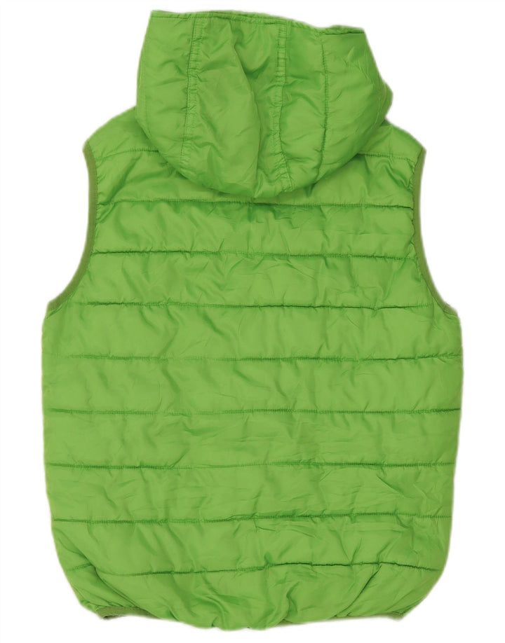 Champion Chaleco acolchado con capucha para niño 9-10 años Poliéster verde