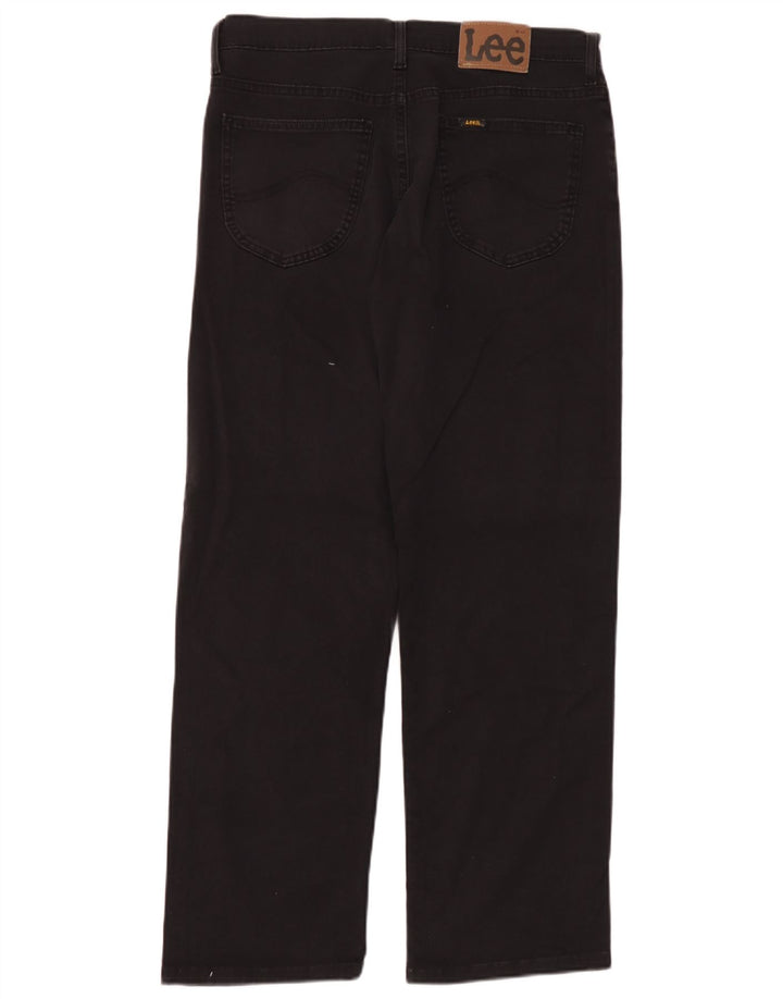 Vaqueros rectos Lee para hombre W34 L30 Black