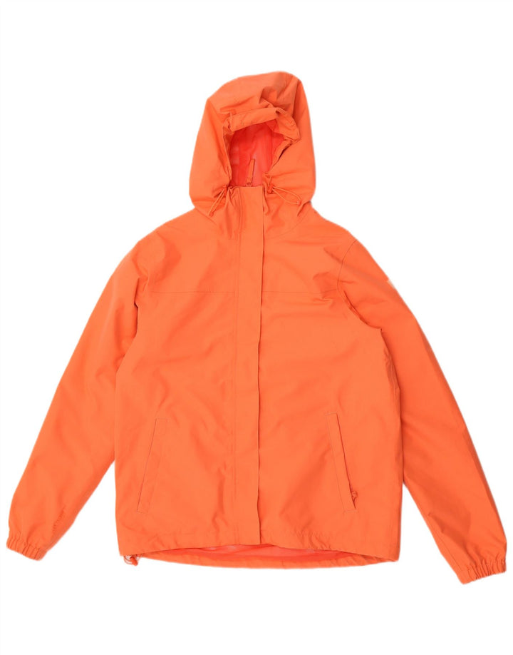 Helly Hansen Chaqueta impermeable con capucha para mujer UK 44 Poliéster naranja medio