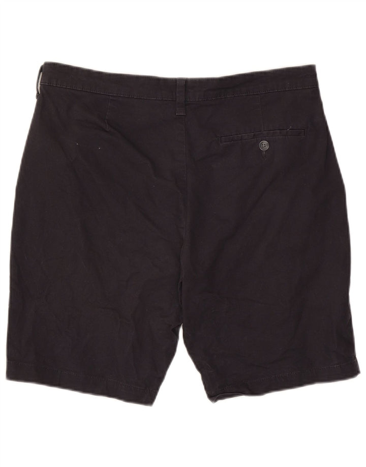 Marks & Spencer Pantalones cortos chinos para hombre W34 Grande Algodón azul marino