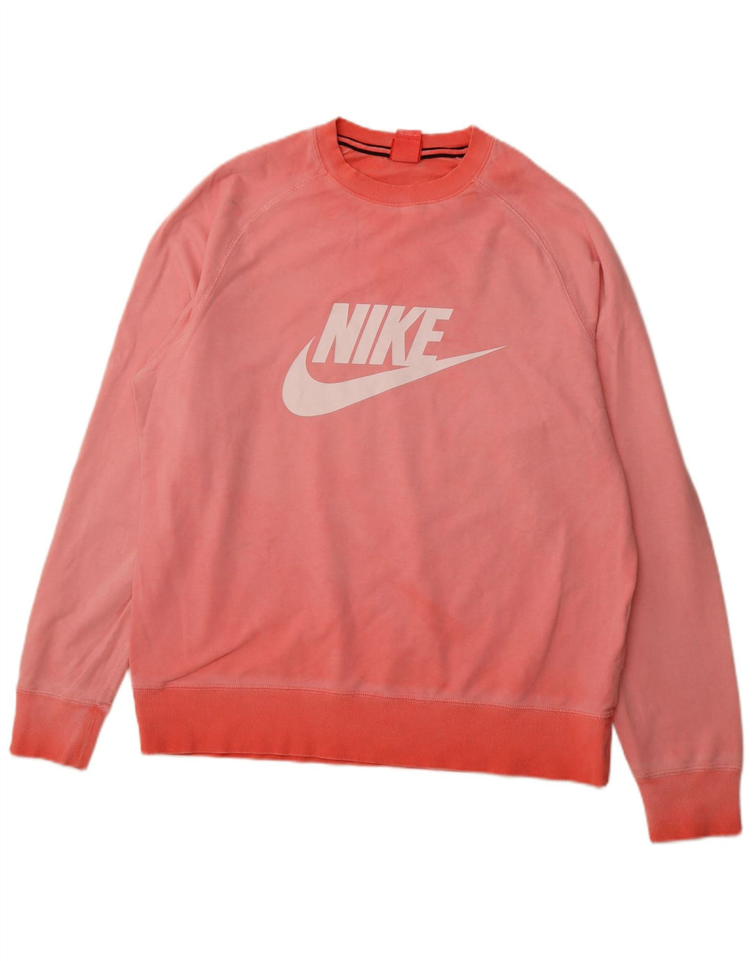 NIKE Hombre Sudadera Gráfica Jumper XL Algodón Rosa