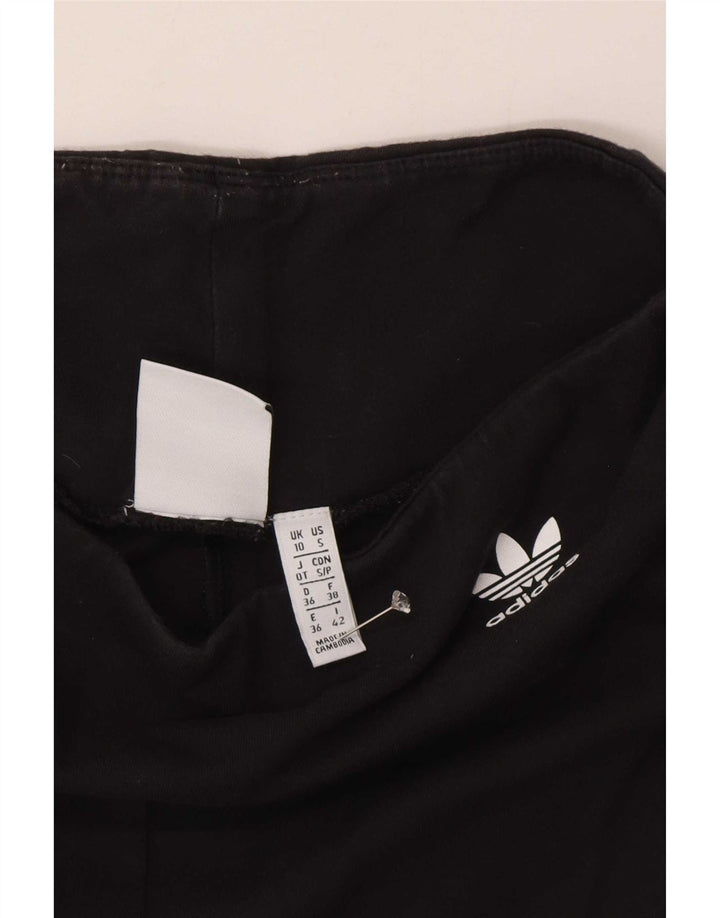 Adidas Leggings gráficos para mujer UK 10 Small Black Colourblock