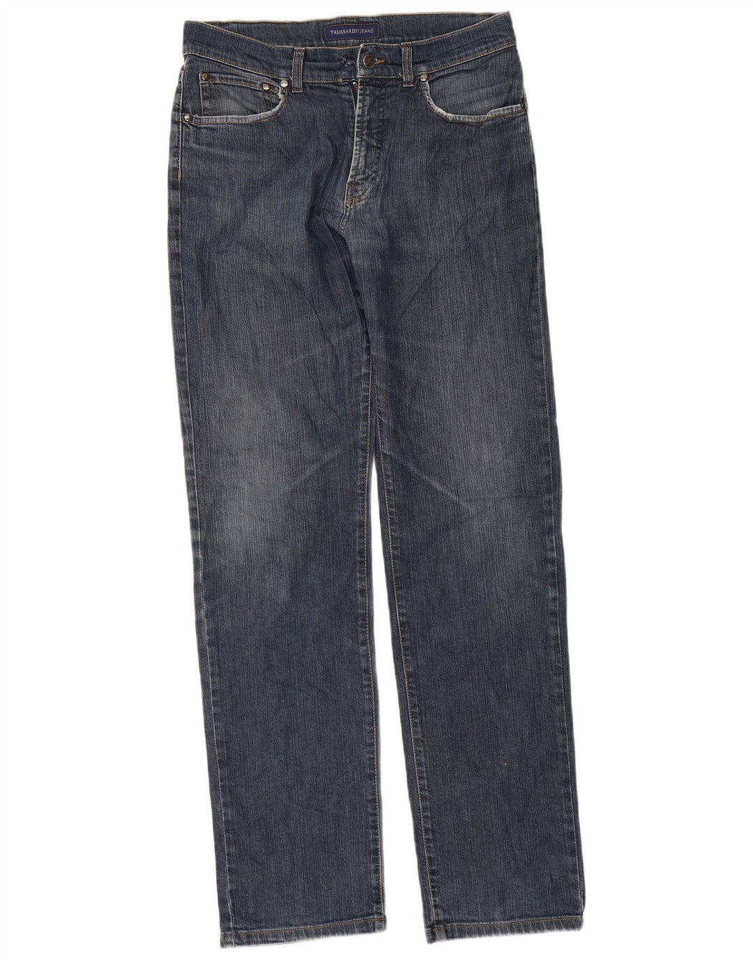 Vaqueros Trussardi Hombre Rectos W34 L33 Azul