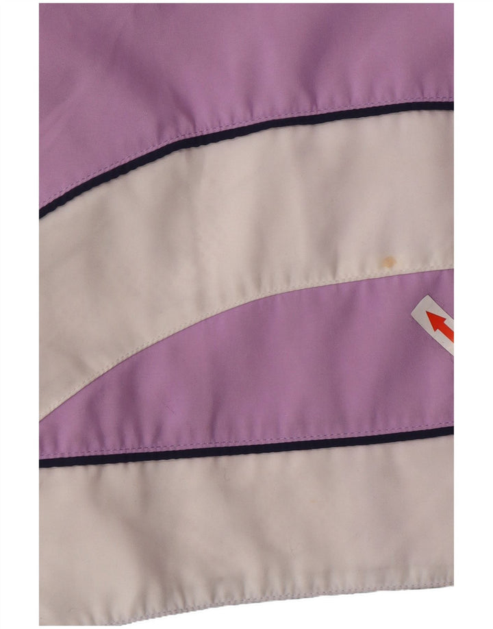 ALEX Chaqueta superior de chándal extragrande para mujer UK 40 Mediano Púrpura Colorblock