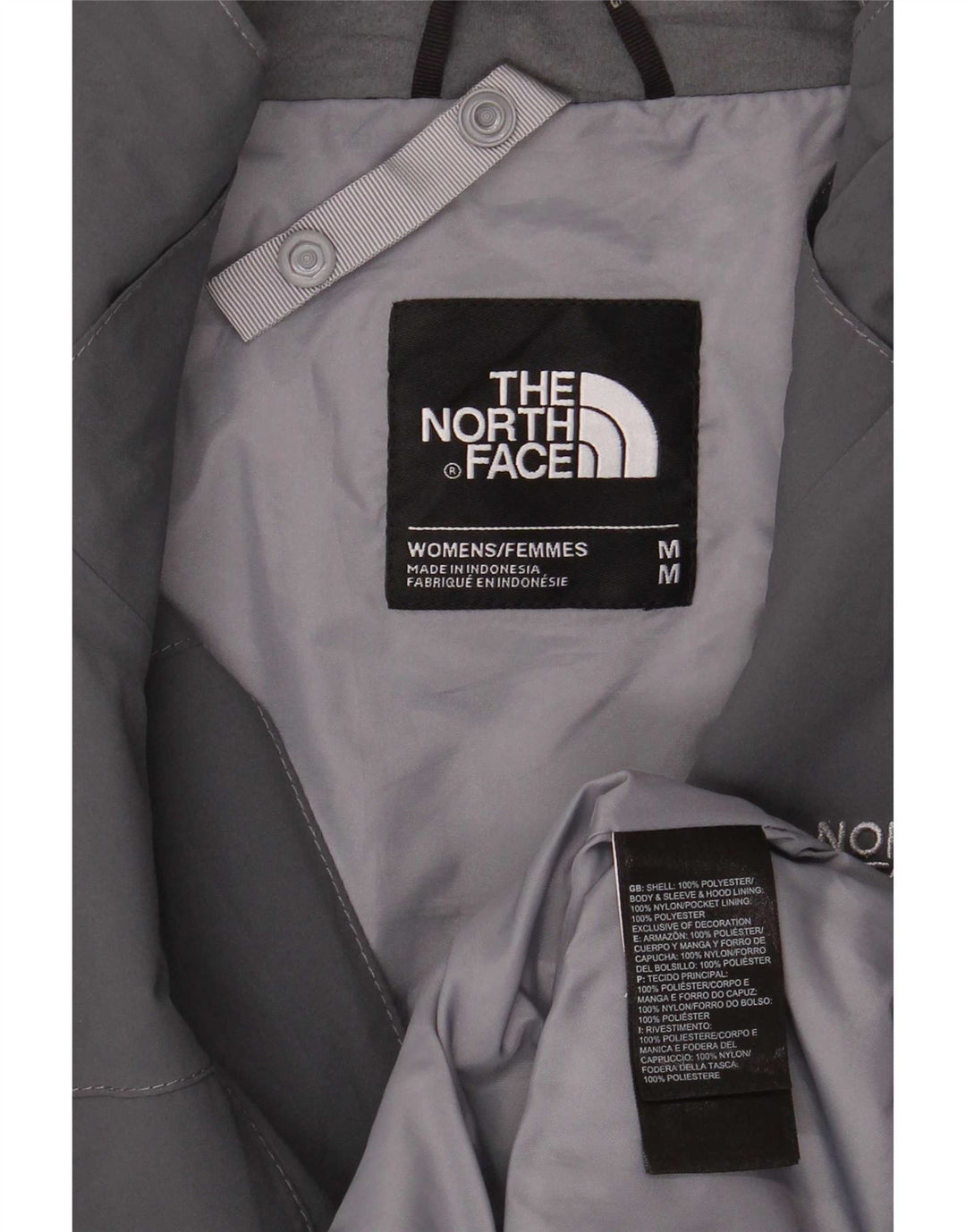 The North Face Chaqueta cortavientos Dryvent para mujer UK 40 Gris medio