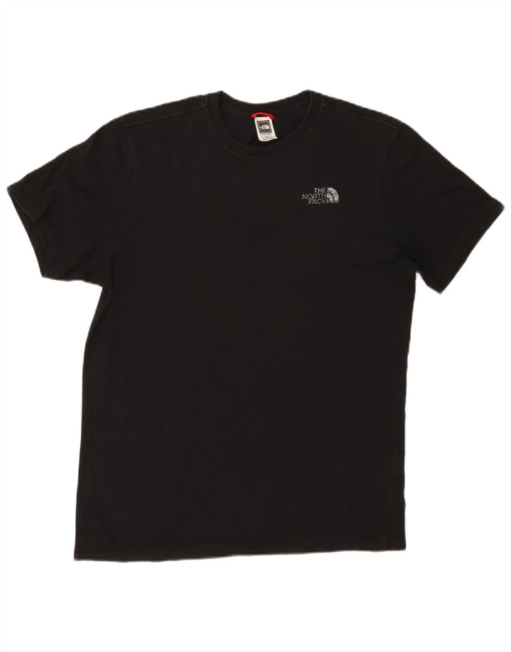 The North Face Camiseta gráfica para hombre Top Medium Black Cotton