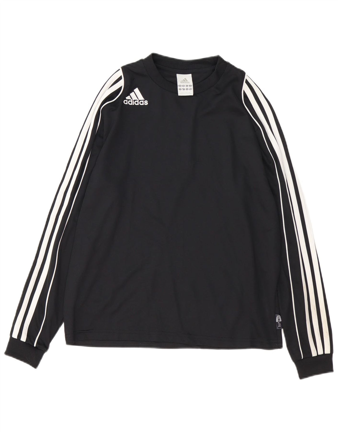 ADIDAS Chico Climalite Top Manga Larga 13-14 Años Negro Poliéster