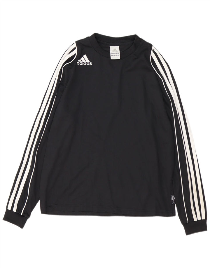 ADIDAS Chico Climalite Top Manga Larga 13-14 Años Negro Poliéster