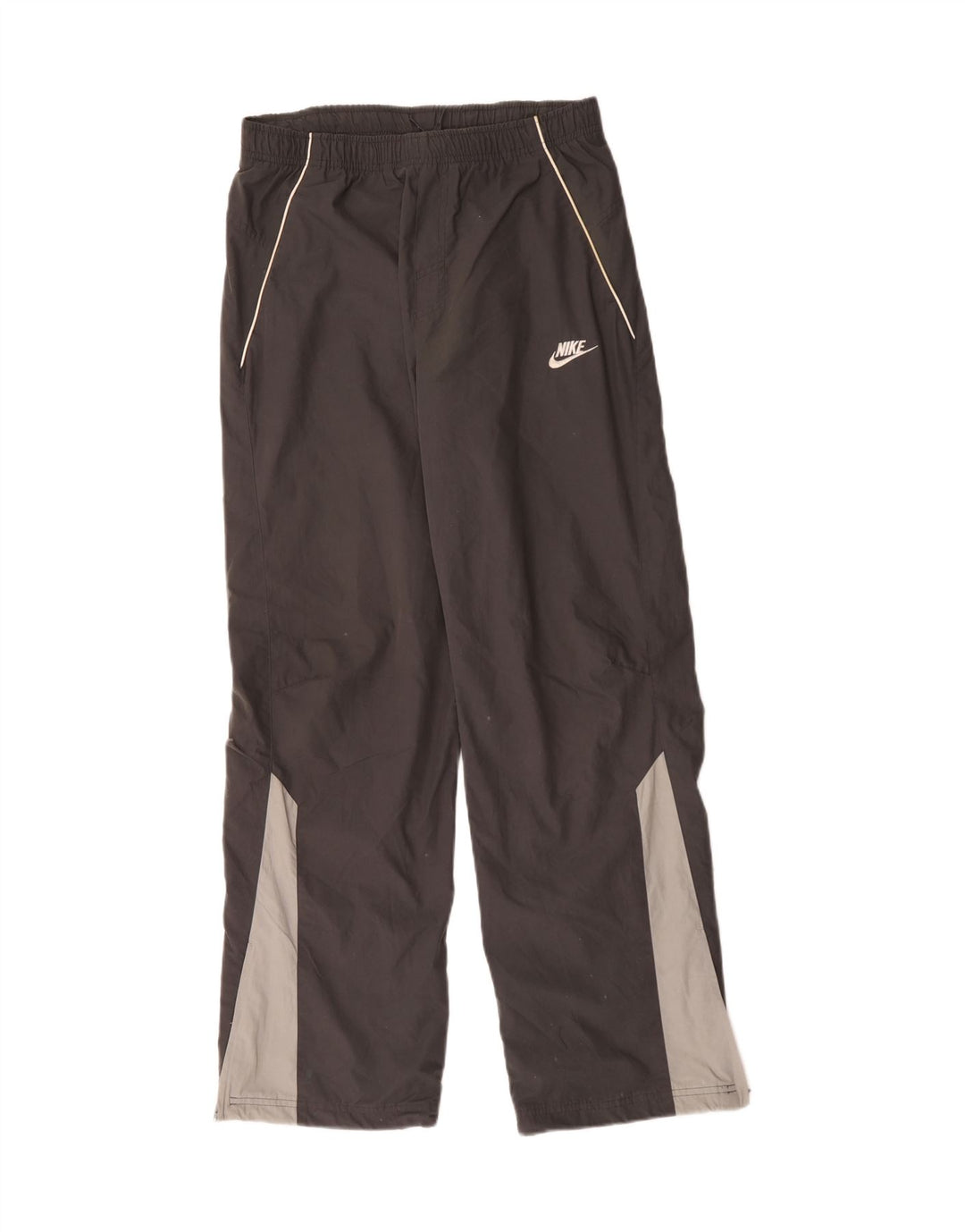 Nike Pantalones impermeables para niños 13-14 años XL Gris Colorblock Poliéster