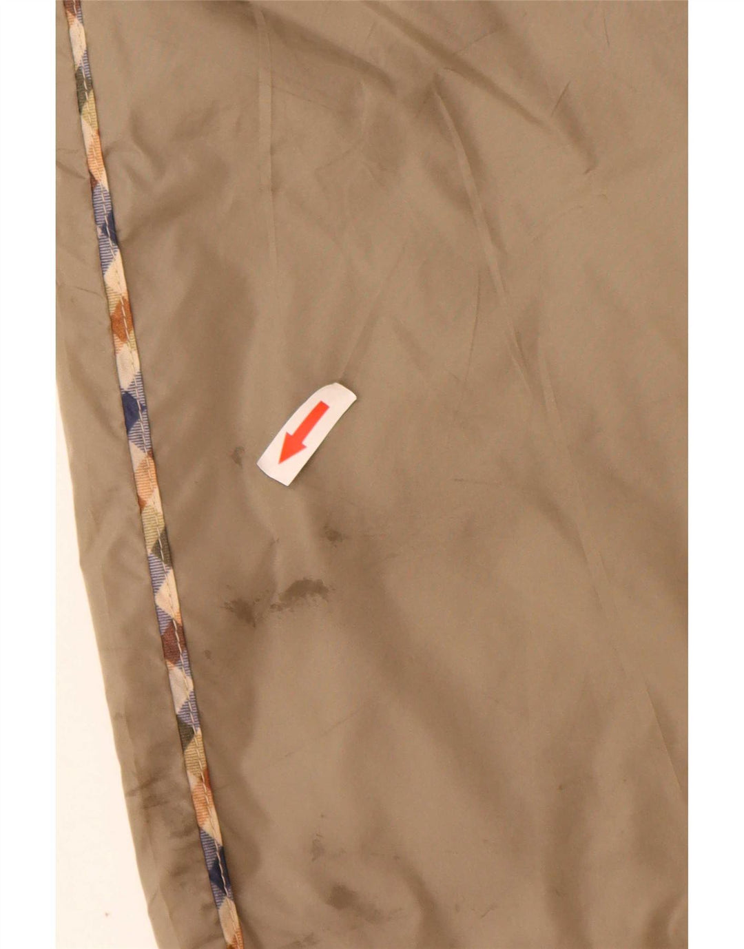 Aquascutum Pantalones cortos chinos para hombre IT 50 Large W36 Poliamida gris