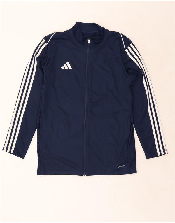 Adidas Hombre Aeroready Slim Fit Chándal Top Chaqueta Medio Azul Marino