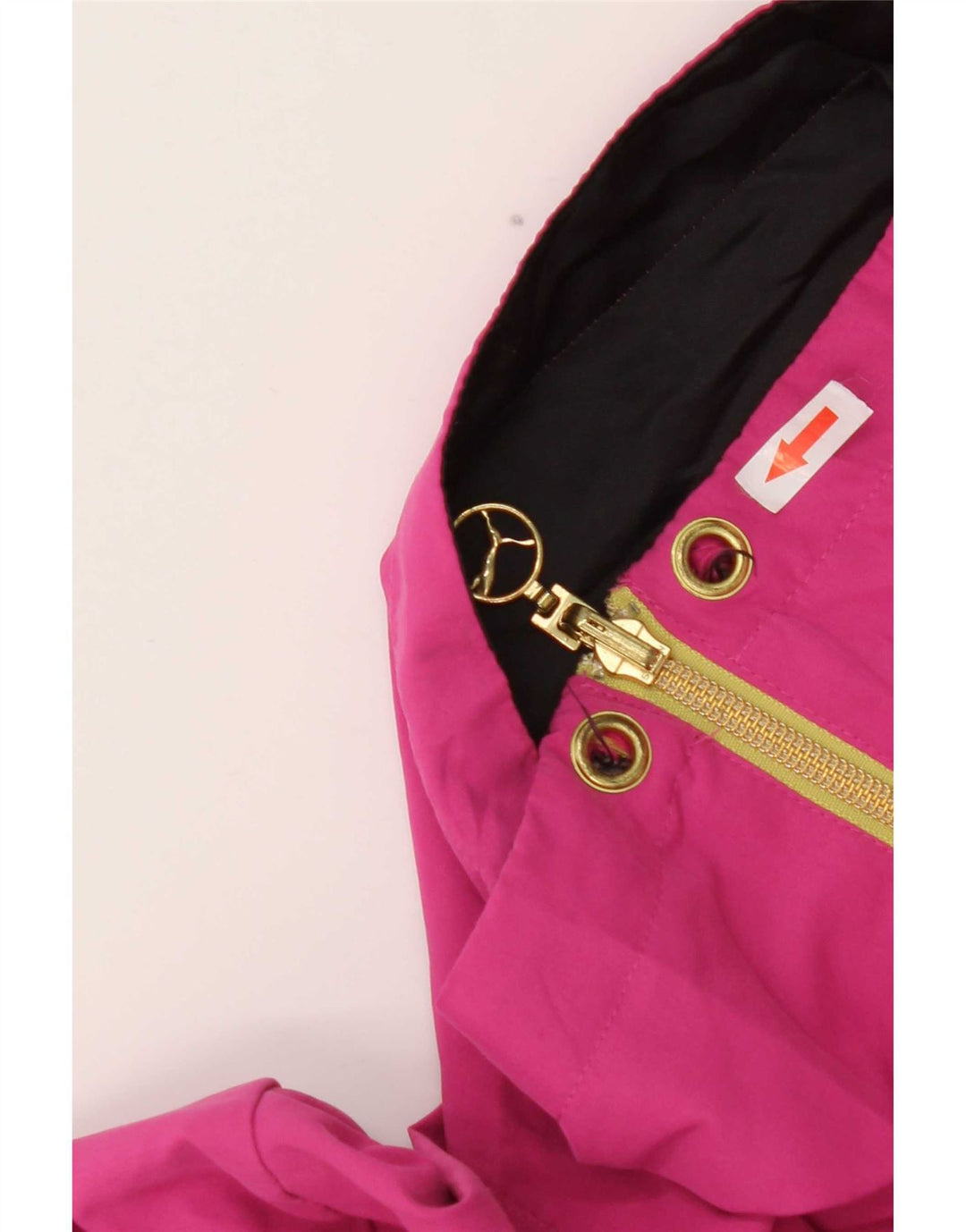 Puma Mujer Chándal Top Chaqueta UK 10 Pequeño Poliéster Rosa